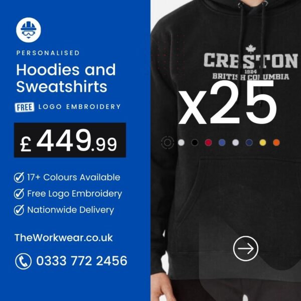 25 Hoodies